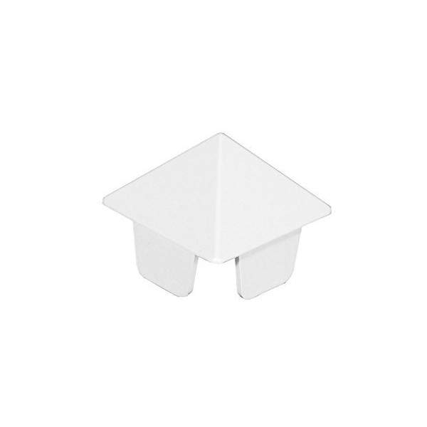 Weatherables | AWCP-PIC-1.5X1.5-10PK | Square Vinyl Picket Cap 10 Pack | 1.5 Inch x 1.5 Inch | White | Superior Quality