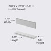 AplysiaTech N52 Magnets - 2" L x 1/2" W x