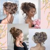 Claw Clip Messy Bun Hair Piece Tousled Updo Hair Buns