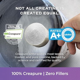Muscle Feast Creapure Creatine Monohydrate Powder, Vegan Keto Friendly Gluten-Free Easy to Mix, Muscle Recovery Supplement, Trusted Creatine for Muscl