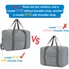 for Easyjet Airlines Cabin Bag 45x36x20 Underseat Foldable Travel Duffel