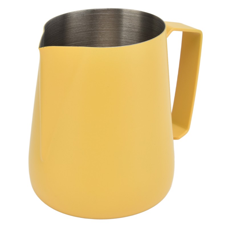 Milk Frothing Pitcher Thickened Frother Cup 450ml with Pointed Spout