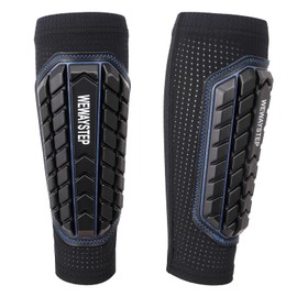 Shin Guards Soccer, Impact-Resistant High-Elasticity Soccer Sleeves Kids Soccer Shin Guards for Boys Girls Men Youth