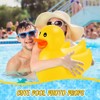 Hungdao 8 Pack Inflatable Ducks 16 Inch Large Inflatable Pool