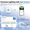 FZONE LED Aquarium Light with APP Control, Full Spectrum for