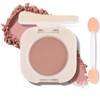Single Matte Eyeshadow with Brush, Mist Rose Eye-Shadow Palette Makeup