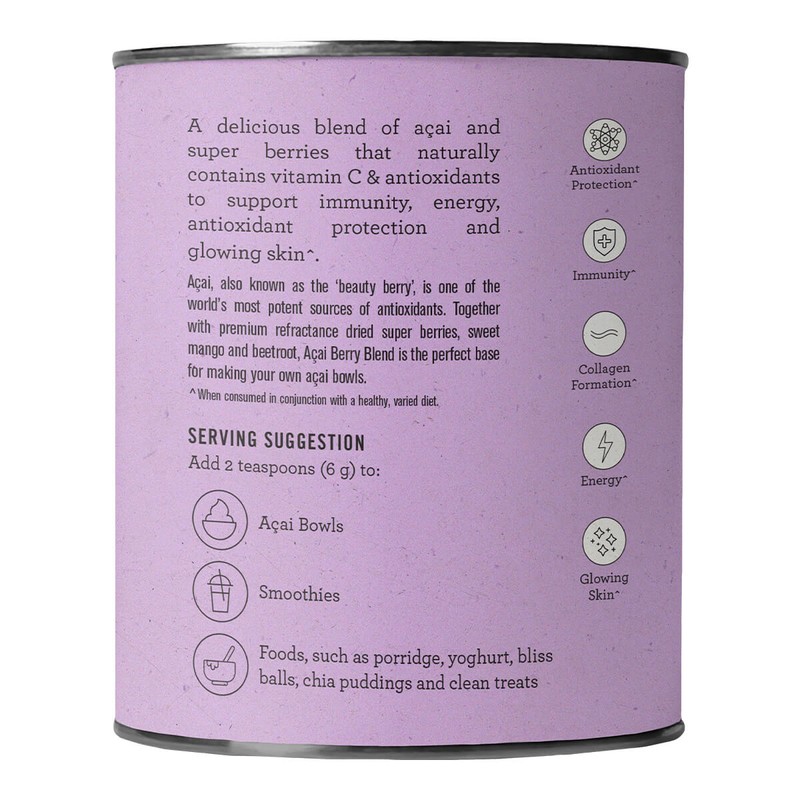 Nutra Organics Acai Berry Blend, 200g