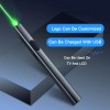Green Laser Pointer Pen Visible Beam USB Charge Long Range