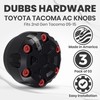AC Heater Knobs (Set of 3) for Toyota Tacoma 2005-2015