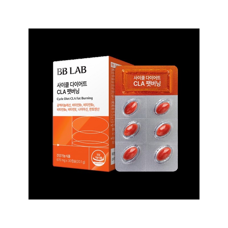 사이클 다이어트 CLA 팻버닝 공액리놀렌산 1박스 1500mg 과체중 다이어트 체지방