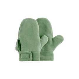 Sterntaler Unisex Ocs Beanie Melange with Ties Glove, Stone Green
