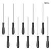 FOCMKEAS 10PCS Mini Slotted Screwdriver, 5mm Flat Head for Watch