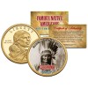 GERONIMO Famous Native American Series Sacagawea Dollar $1 Coin APACHE