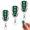 3 Pack Garage Door Remote Compatible with TOPENS M12, Garage