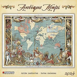 Antique Maps 2024: Kalender 2024 (Media Illustration)
