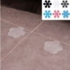 Leiasnow 20 Sheets Bath Sheet Transparent Sealing Bathtub Slip Resistant