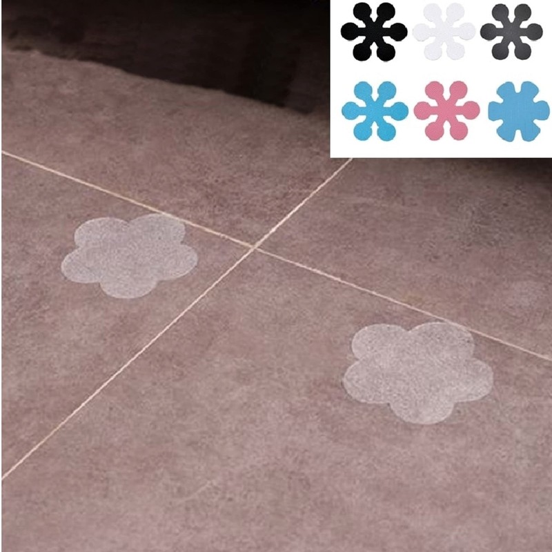 Leiasnow 20 Sheets Bath Sheet Transparent Sealing Bathtub Slip Resistant