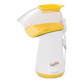 Presto Máquina de palomitas Presto Poplite 04820 aire caliente blanca/amarilla 1475W 120V