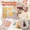 GeorgeX Moldes de Galletas, Juego de 24 Cortadores de Galletas