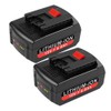[2Pack] 18V 6.0 Ah! HIGH-Output Battery for Bosch 18V Battery