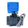 U.S. Solid 1 Inch UPVC Motorised Ball Valve - Plastic