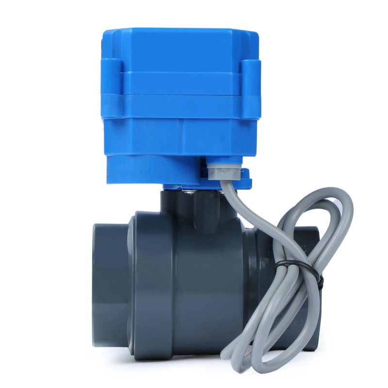 U.S. Solid 1 Inch UPVC Motorised Ball Valve - Plastic