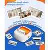 InkWon B21 Label Maker, 2-Inch Bluetooth Label Maker Machine with