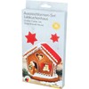 Birkmann Gingerbread House Cookie Cutter Set, 6 Pieces, Stainless Steel,