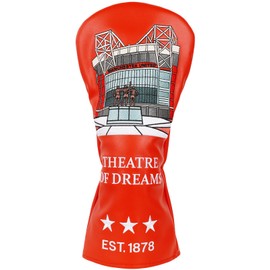 Manchester “Theatre of Dreams” Old Trafford Edition Premium PU Leather Driver Head Cover – Fully Embroidered
