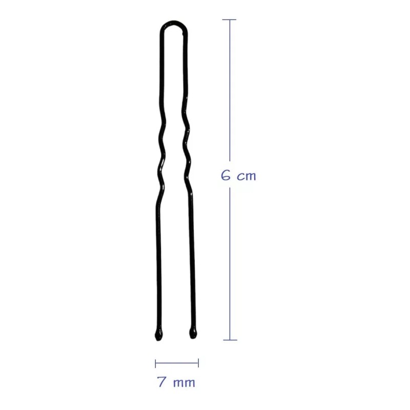 Jhasselin 50 Pz Horquilla Pasador Clip De 6 Cm Para