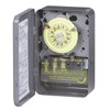 Intermatic T102 208-277-Volt SPST 24 Hour Mechanical Time Switch, Color