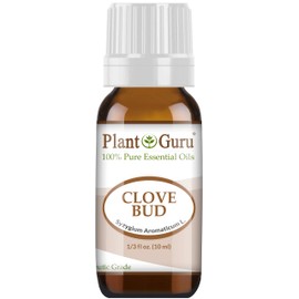 Clove Bud Essential Oil 10 ml 100% Pure Undiluted Therapeutic Grade for Aromatherapy Diffuser, Natural Remedies for Skin, Body, Hair. Great for DIY Candle and Soap Making.