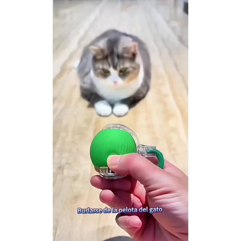 360° Pelota Interactiva Juguetes Eléctrica Para Perro Gato Zynlora®