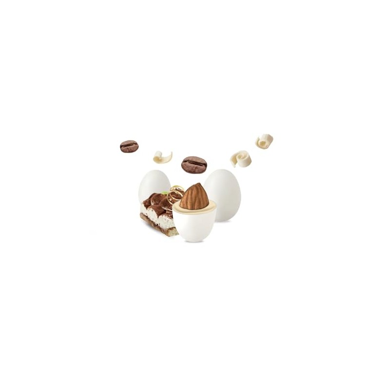 Confetti Maxtris Ciocomandorla gusto Tiramisù, scatola 500g