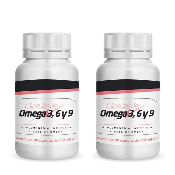 Duo pack de 180 caps Omega 3 6 9 -