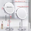 Tushengtu 8 Espejo De Maquillaje Con Luces Y Led De