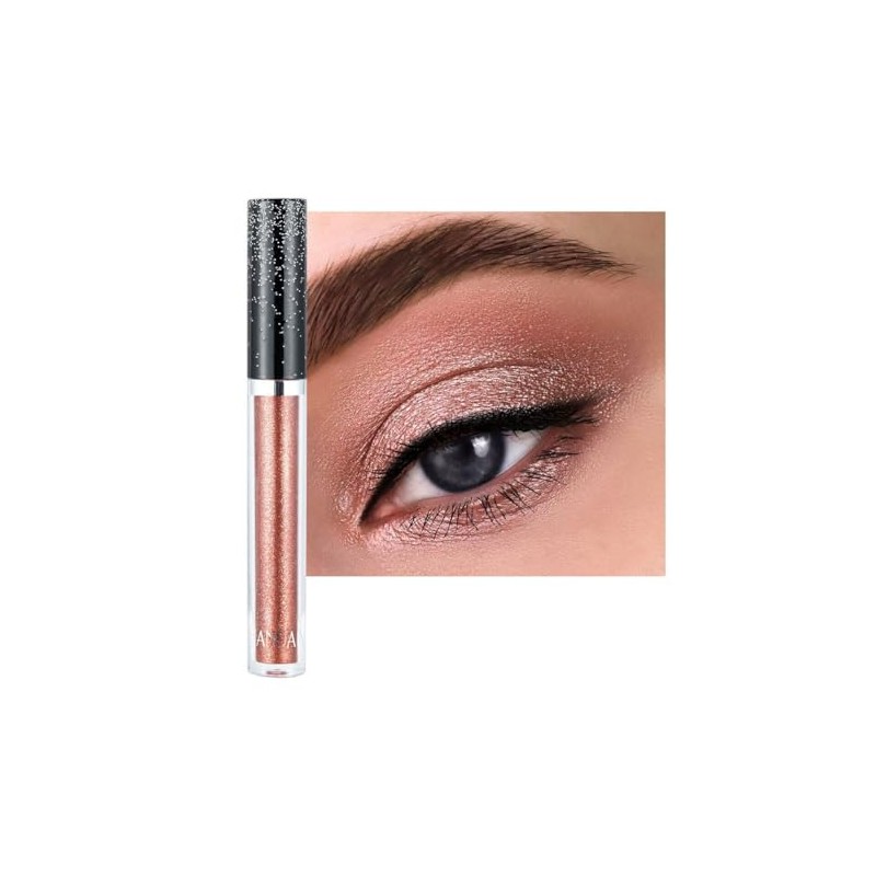 Metallic Liquid Glitter Eyeshadow Stick | Long-Lasting, Quick-Drying, Waterproof Shimmer
