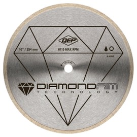 QEP 6-1001CR 10 in. Diamond Blade for Wet Tile Saws for Ceramic Tile