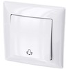 Flush-Mounted Button Bell Symbol Plug-In Terminal All-in-One Series G1 Pure