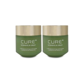 Kim Jeong-moon Aloe Cure Intensive 2X Cream 50g 2 pieces Ss 1 piece / 김정문알로에 큐어 인텐시브 2X 크림 50g 2개 Ss 1개