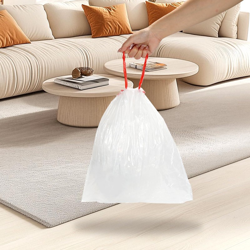 ELPHECO 1.6 Gallon Small Trash Bags 60 Count - For