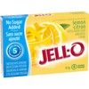 Jell-O Lemon Jelly Powder Light, Gelatin Mix