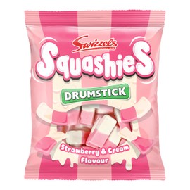 Swizzels Squashies Strawberry & Cream 120G (Pack of 6)