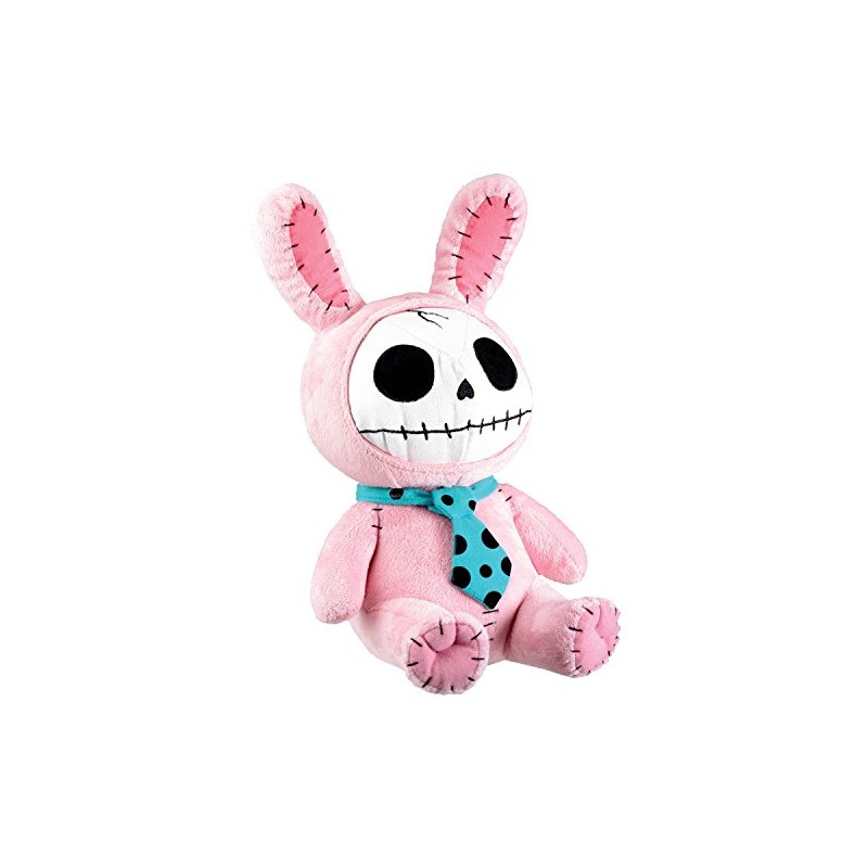 SUMMIT COLLECTION Furrybones Pink Bunny Bun Bun Wearing Polka Dotted