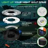 KINGTOP Rechargeable LED Golf Hole Light - Waterproof, Focused Illumination