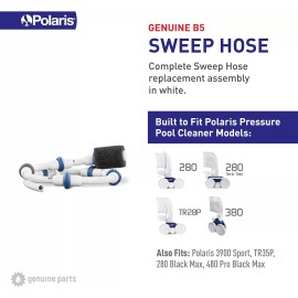 Polaris B5 Sweep Hose Complete Replacement for Pressure-Side Pool Cleaner 280, 2