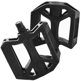 Bicycle Pedal, Lightweight, BMX, Nylon Fiber, Flat Pedal, Bicycle Pedal, Includes Reflector, For Road Bikes, Cross Bikes, MTB, Etc., 2 Pieces