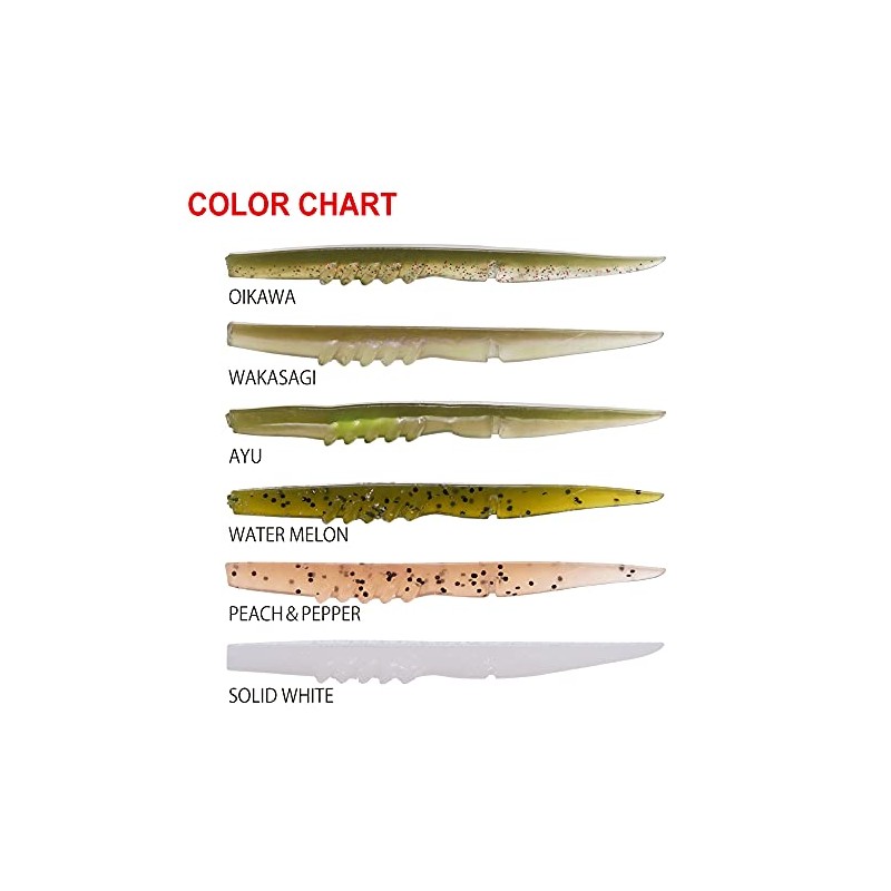 Megabass TINY XLAYER 3 inch Solid White