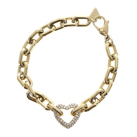 GUESS Gold Stainless Steel Beloved Bracelet