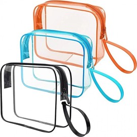 Transparent Beach Tote Bag for Vacation & Water Activities R1 One Size/Dark Brown 20ea